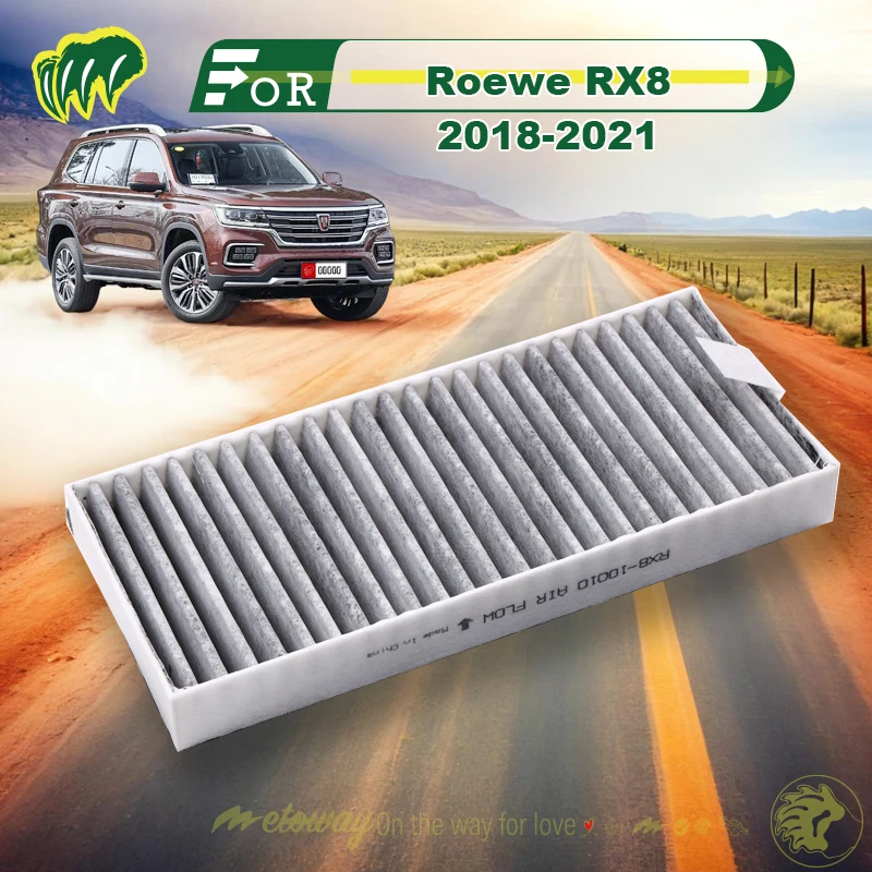 

For Roewe RX8 2018-2021 Car Cabin Air Conditioner Filter Auto Climate Control Gases Replace Accessories Replacement Filter