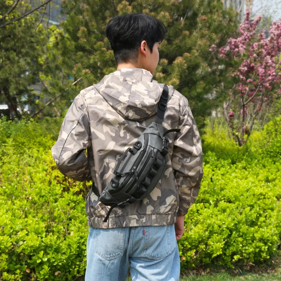 釣り道具ギアベルトバッグワンショルダーバックパック-1-個釣りウエストパックアウトドアスポーツ防水釣りルアー収納袋