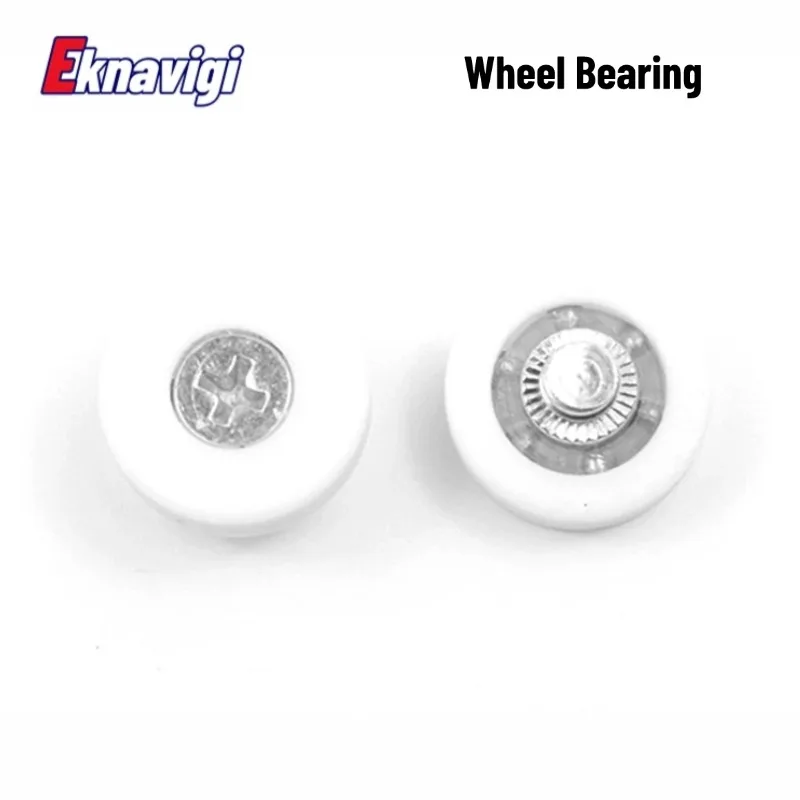 Bearing Nylon Wheel Drawer Plastic Pulley Steel Cabinet Small White Wheel Positioning Roller Money Box DR Wear-resistant Pulley