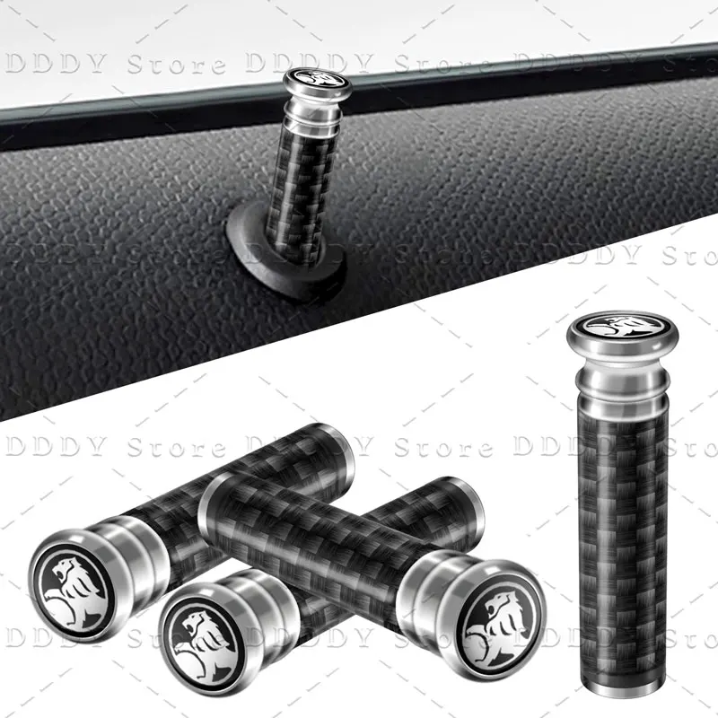 2 шт., автомобильные фиксаторы для дверей из углеродного волокна