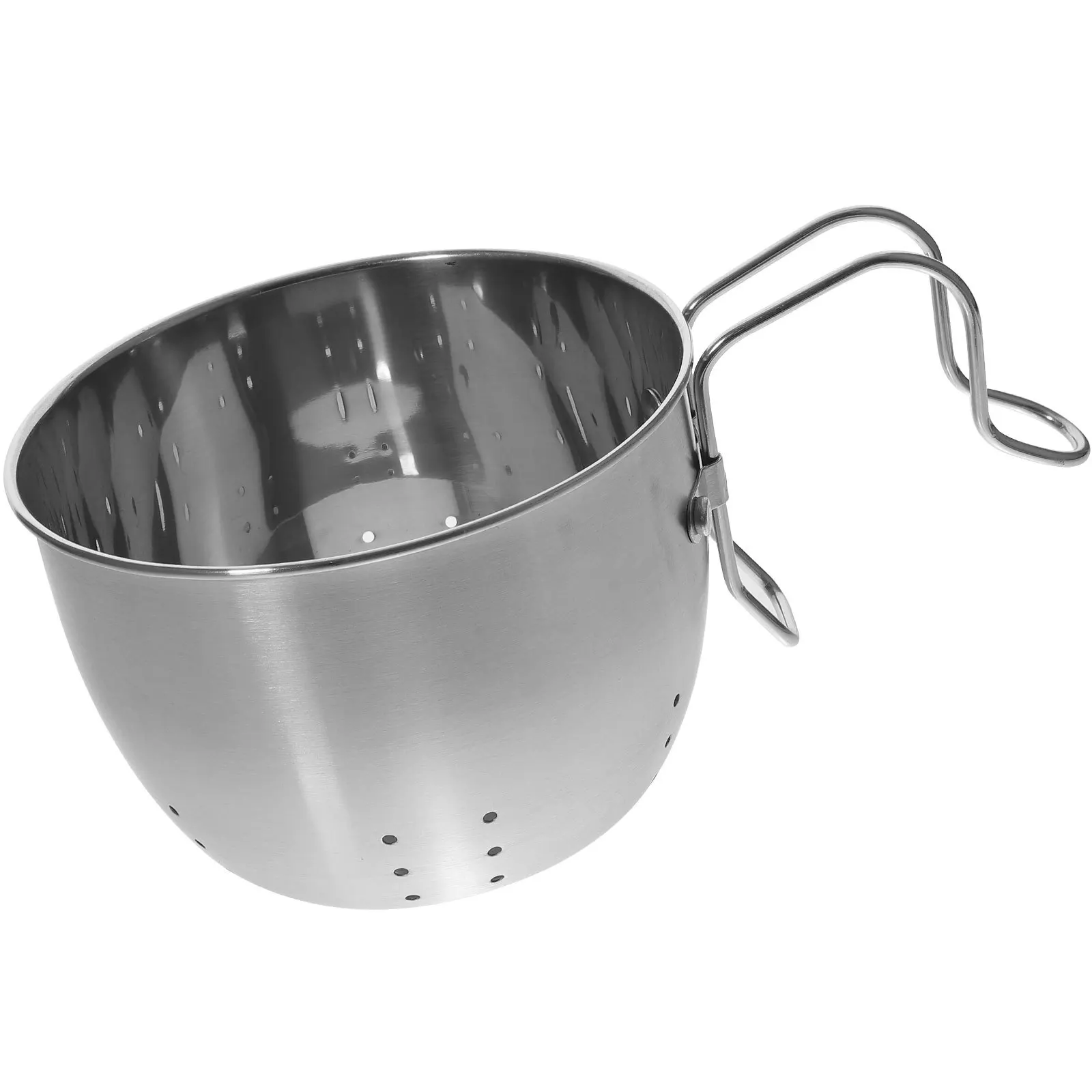 حوض الفولاذ المقاوم للصدأ استنزاف سلة إمدادات المطبخ المضادة للصدأ سهلة التنظيف متعددة الأغراض تخزين تجفيف الفاكهة غسل تجفيف الرف #4