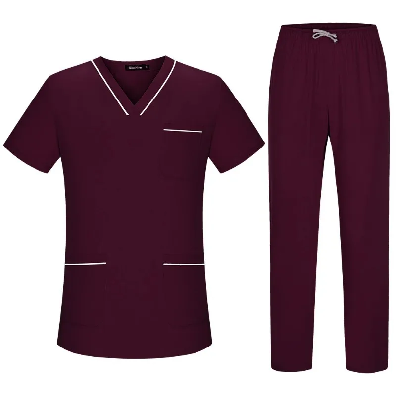 blouses-de-travail-a-col-en-v-avec-poches-laterales-contrastantes-pour-estheticiennes-dentaires-et-bucco-dentaires-infirmieres-pediatriques-et-medecins-d'hopital