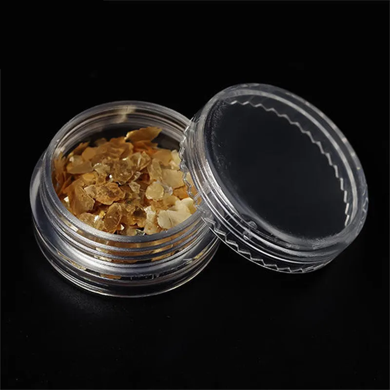 5/50 قطعة جرة كريم واضحة عينة زجاجات 2.5 جرام حاويات مستحضرات التجميل لفن الأظافر علبة صغيرة شفافة القصدير للبلسم #6