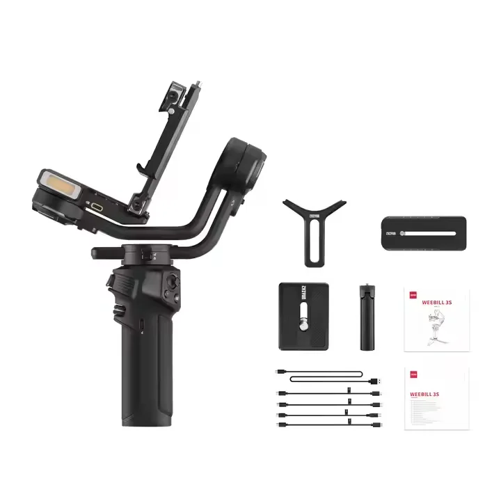 

ZHIYUN Weebill 3S 3-Axis Camera Stabilizer Gimbal Handheld Control Fill Light for DSLR Mirrorless Cameras