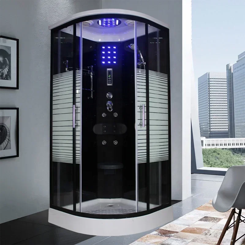 Steam Shower Room With Sauna New Shower Manufacturer High Quality Luxury Low Entry Massage Steam Shower Room Steam Ozone