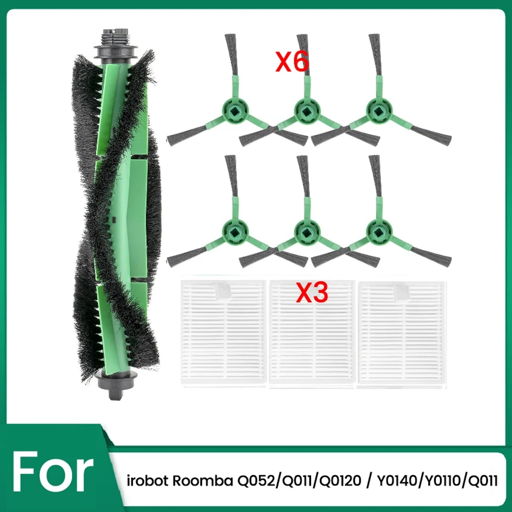 10 шт. для IRobot Combo Essential Series Y0140 Y0110 Y0112, аксессуары для роботов-пылесосов, основная щетка, фильтр с боковой щеткой