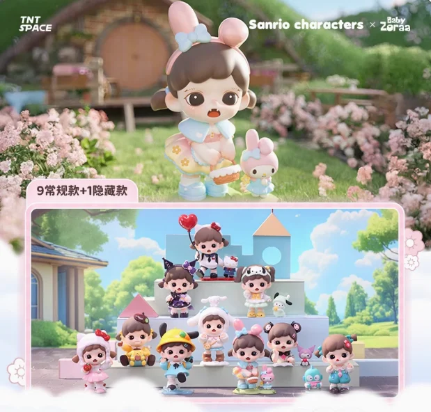 Nowy Tntspace Pełna seria pudełek z niespodziankami Zoraa Rayan Dora Anmoo Mystery Box Modne zabawki Lalka niespodzianka Niestandardowy prezent Zabawka