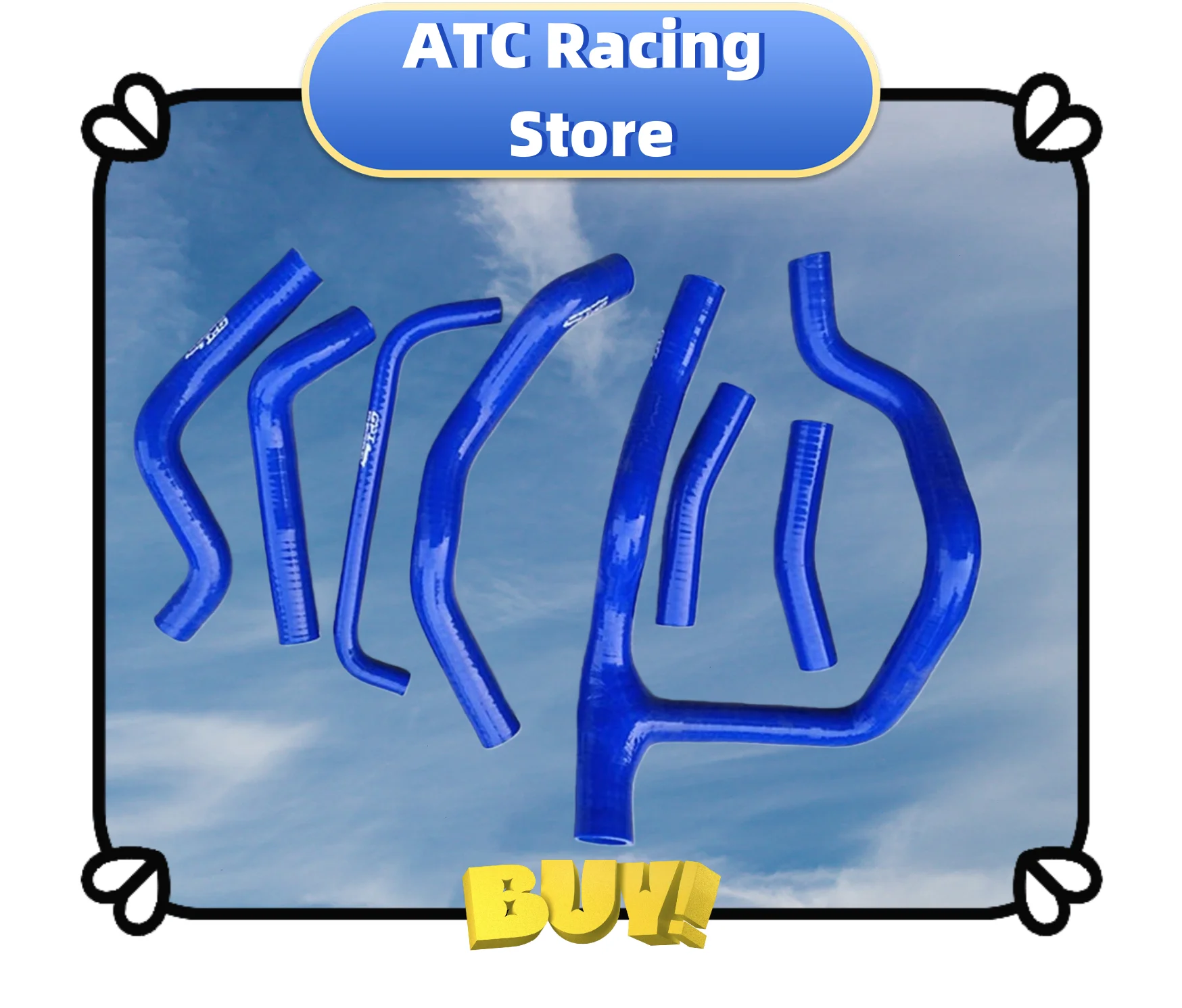 Silicone Radiator Hose For Honda XRV750 XRV650 Africa Twin High quality after-sales service