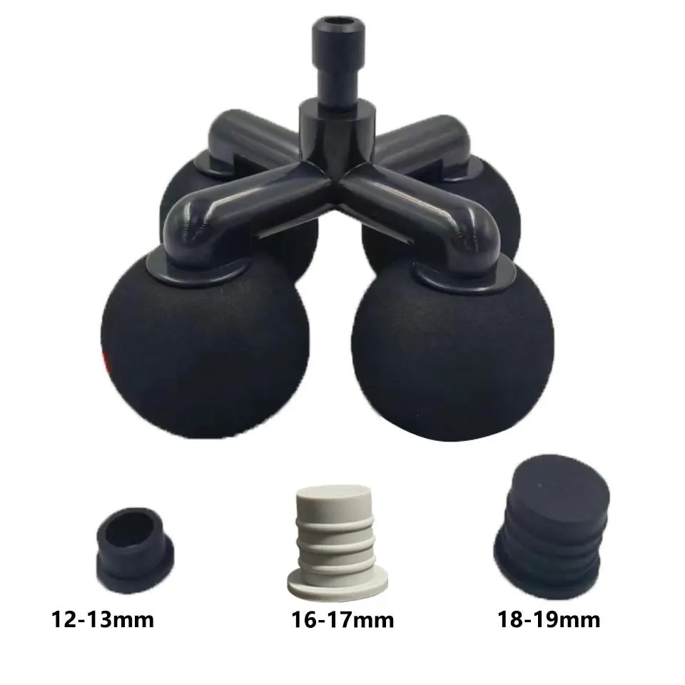 Massage Gun Head Four Heads Ball For Massage Gun Massage Gun Accessoires Back Massagerrelieve lumbar and disc protrusion