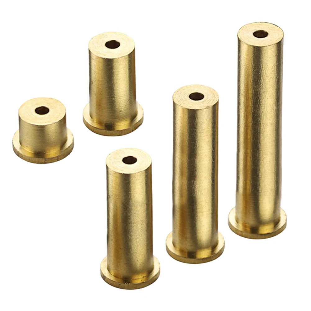 5pcs Golf Club Set Weight Head 7x6.5/13.2/20.5/27.5/33.5mm Counterweight Copper Nails For Golf Pole Tip Weights Parts