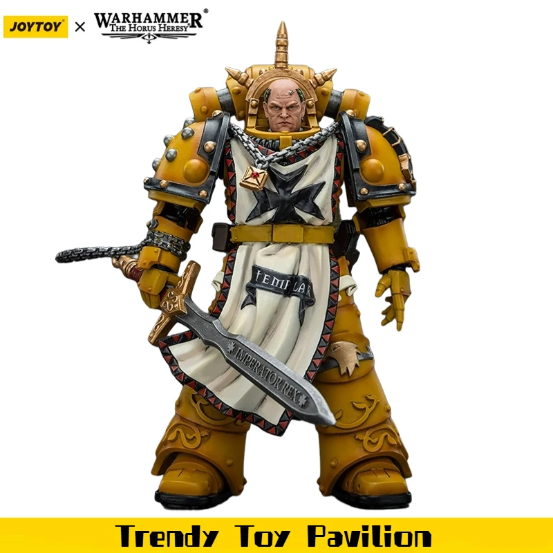

【JOYTOY】Warhammer 40K Imperial Fists Sigismund First Captain of The Imperial Fists 1/18 Фигурка игрушки аниме фигурка