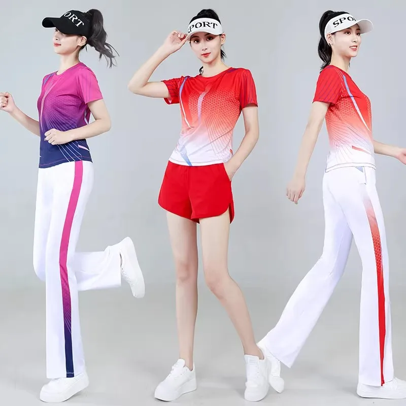 

Women's Dance Performance Outfit Square Dance Fitn Sportswear New Sle Set Gymnastics orm Polyester Blend Spring 2026