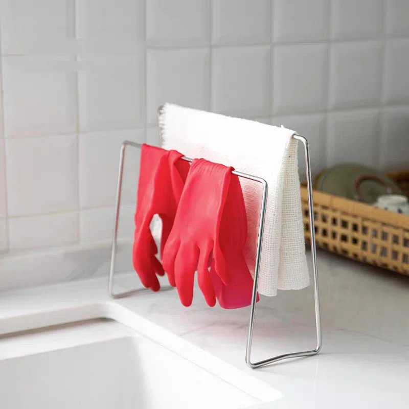 yesHeMu Stainless Steel Recipe Holder with Clips, Multi-use Stand for Kitchen Cookbooks, Paper Towels & Notes,Kitchen Towel Rack