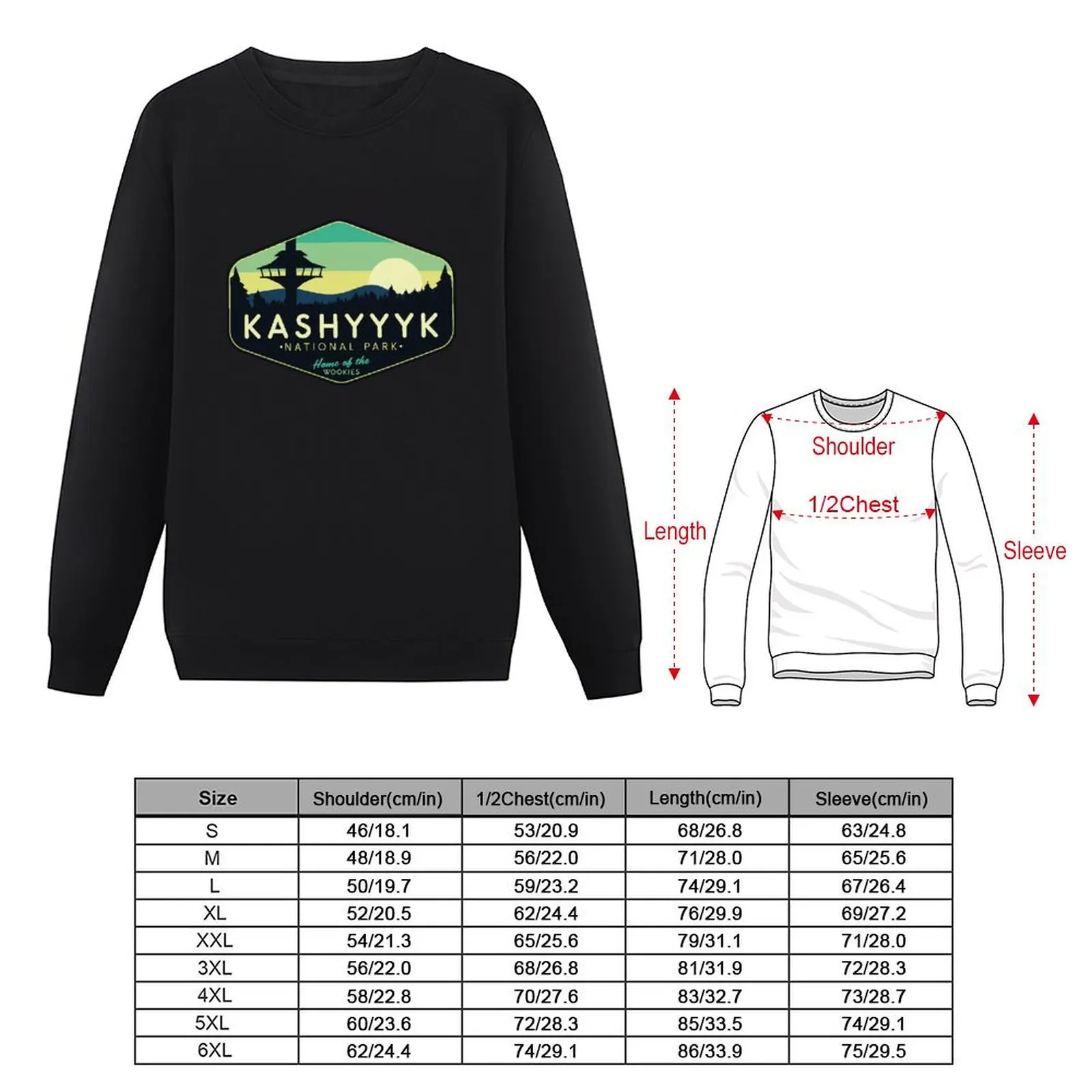 Kashyyyk - National Park Sweatshirt hooded shirt sweatshirt men