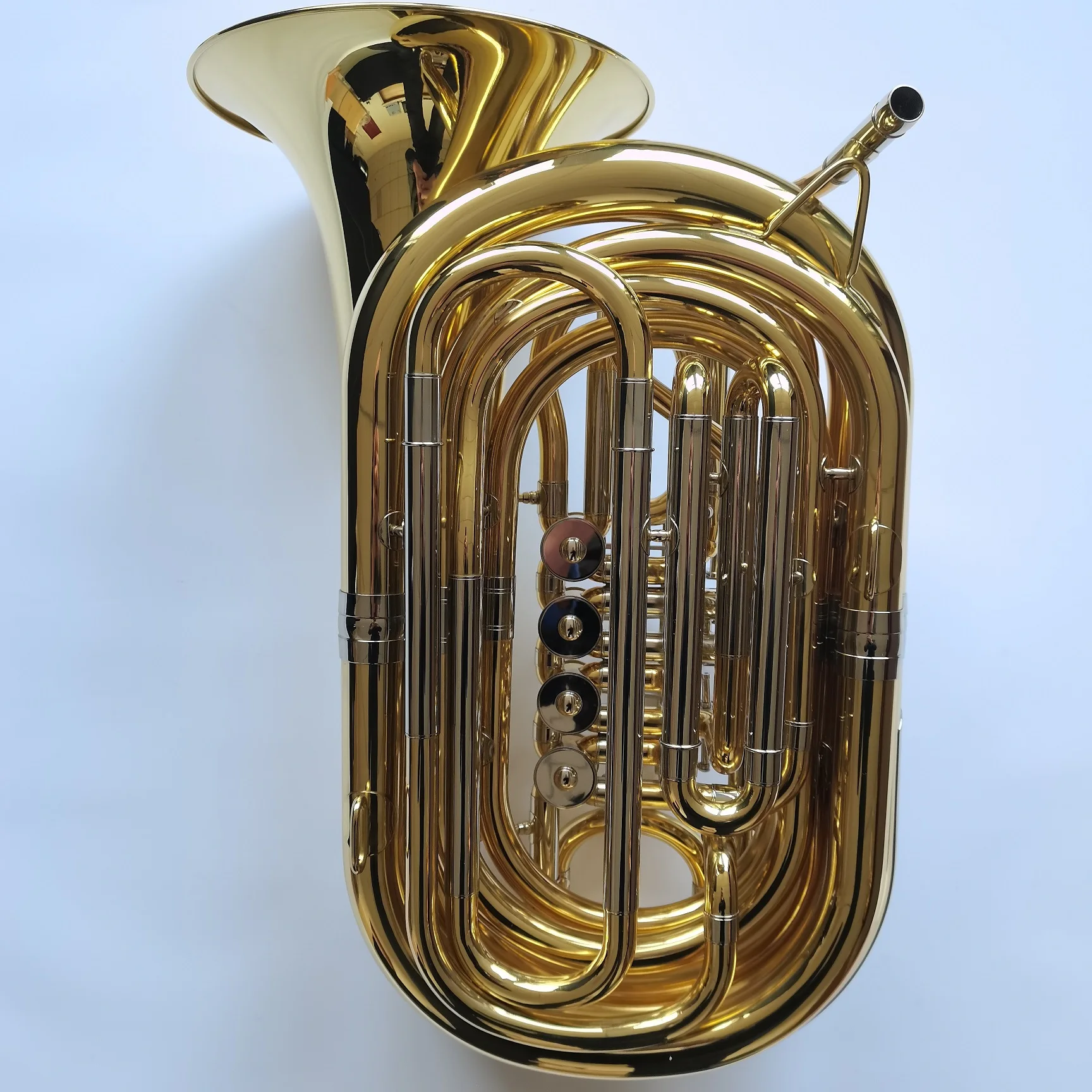 Bb Key Travel Tuba Instrumentos musicais de latão