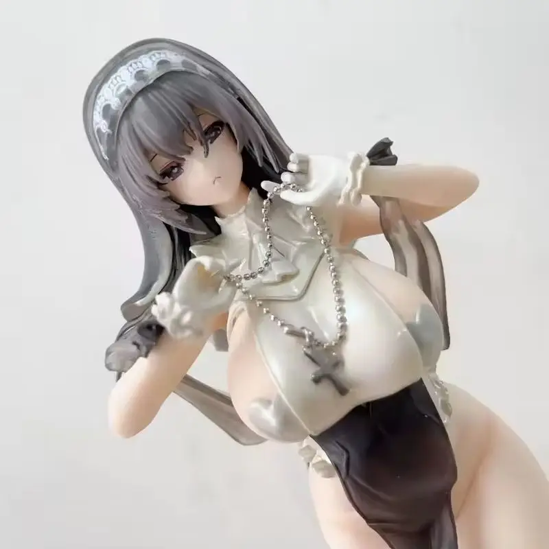 28 سنتيمتر النقي Vibrastar Seishori الصلاة شقيقة فتاة الصلب أنيمي الشكل البلاستيكية عمل نموذج لجسم تمثال نموذج جمع اللعب دمية الهدايا