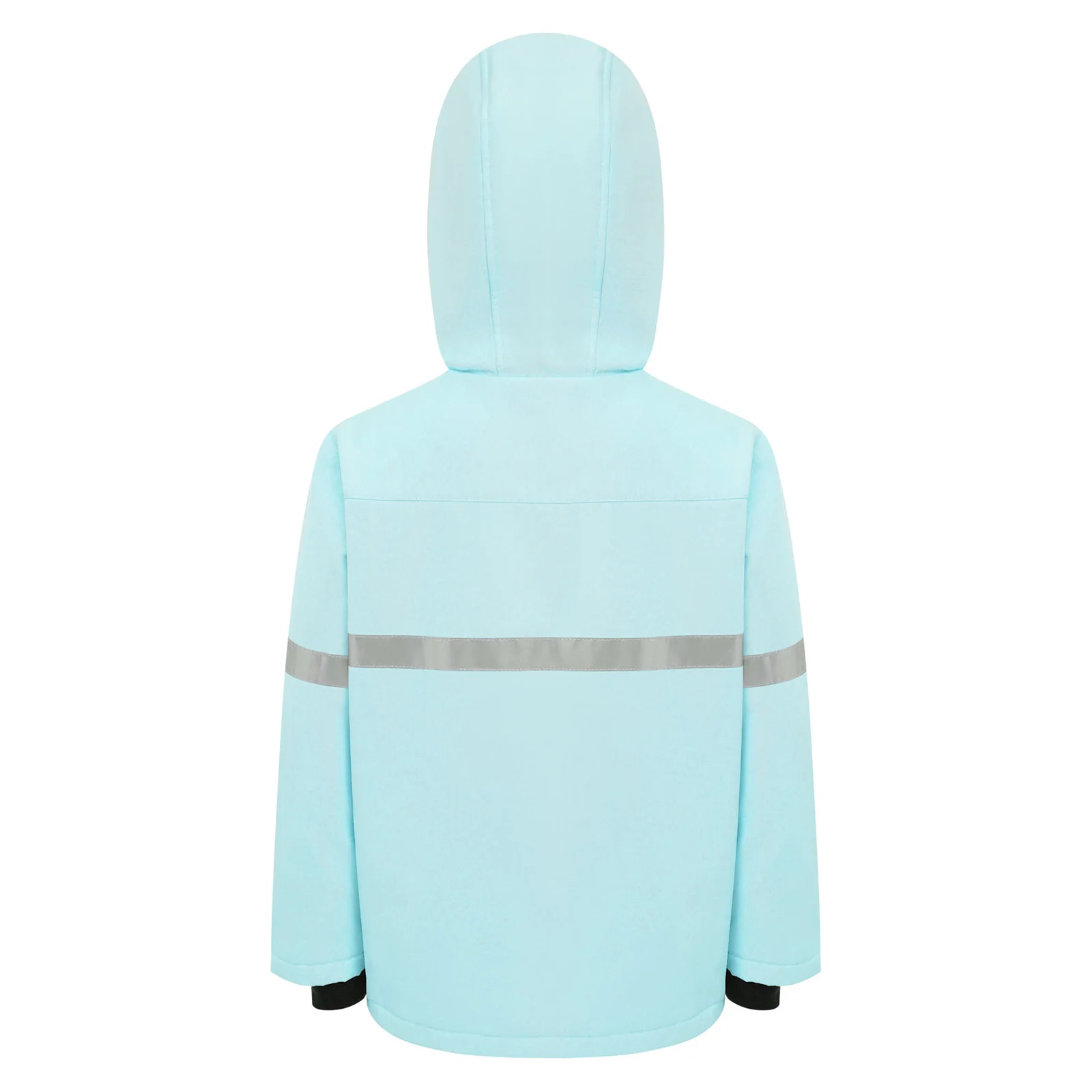 سترة تزلج للأطفال للفتيات بدلة ثلج مقاومة للماء وأكمام طويلة وسحاب مع جيوب لملابس التزلج الرياضية الشتوية الخارجية #5