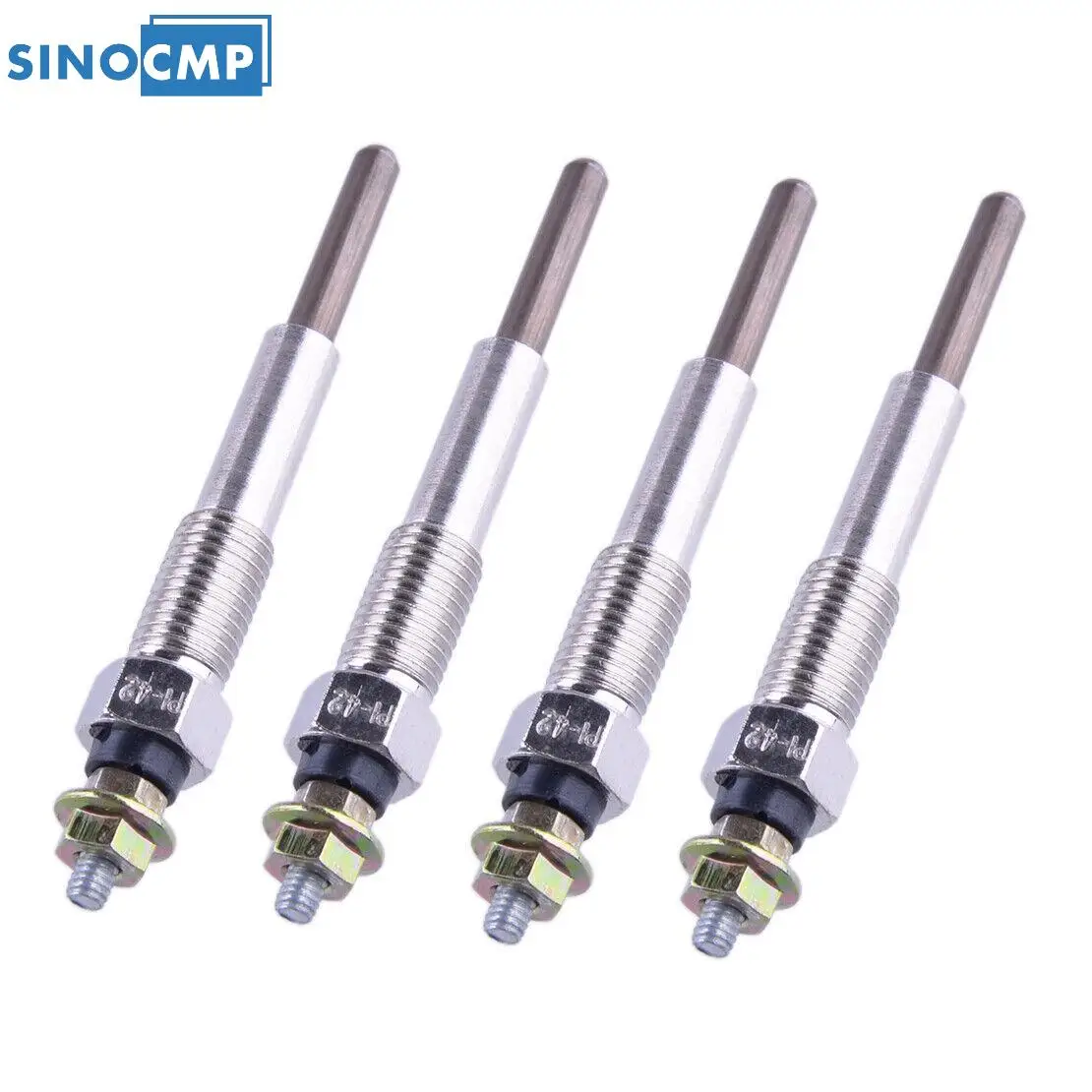 9-82511978-0 9825119780 SINOCMP 1PCS 10.5V Glow Plug For Isuzu C240 C240PKG C240PKJ Engine Replacement Parts