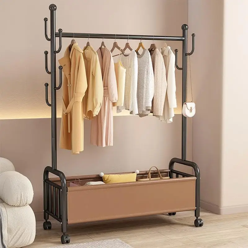 appendiabiti-da-terra-per-camera-da-letto-e-uso-domestico-con-cesto-portabiancheria-mobile-ideale-per-soggiorno-e-balcone