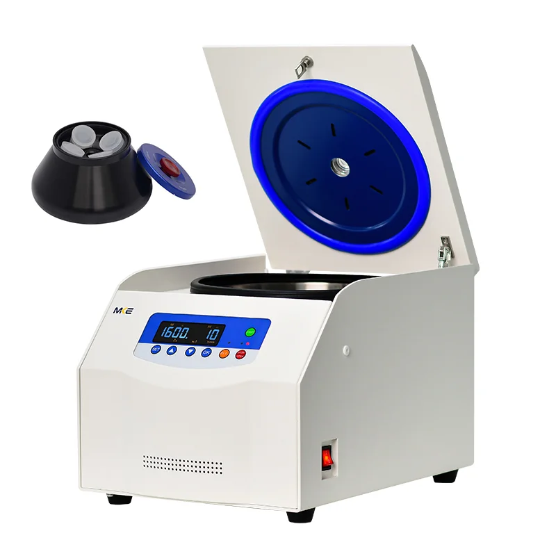 Benchtop 400ml 16500rpm Highspeed Centrifuge with 4*100ml Rotor 19480xg LED Display Steel Construction