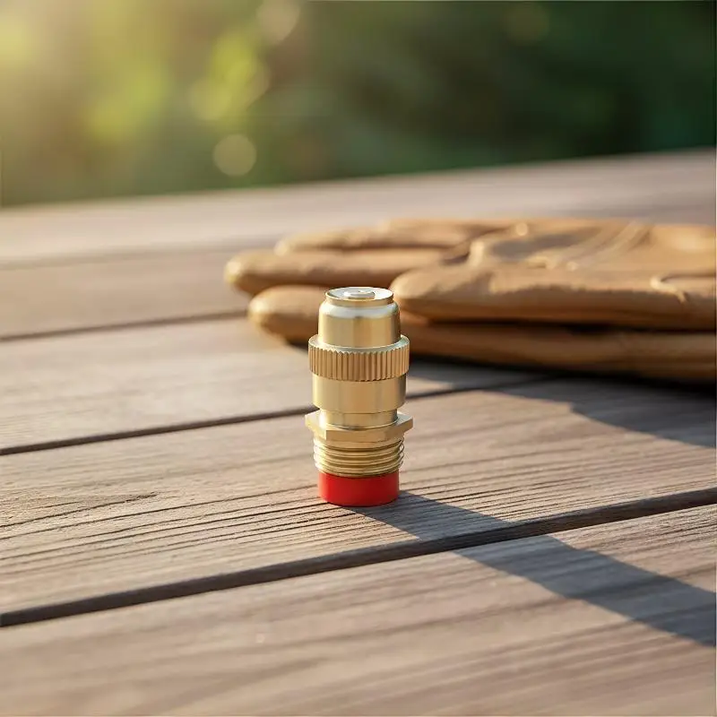 Adjustable Garden Sprinkler Nozzle Set Brass Multi Pattern Water Spray Nozzle for Car Wash Lawn Irrigation Tools