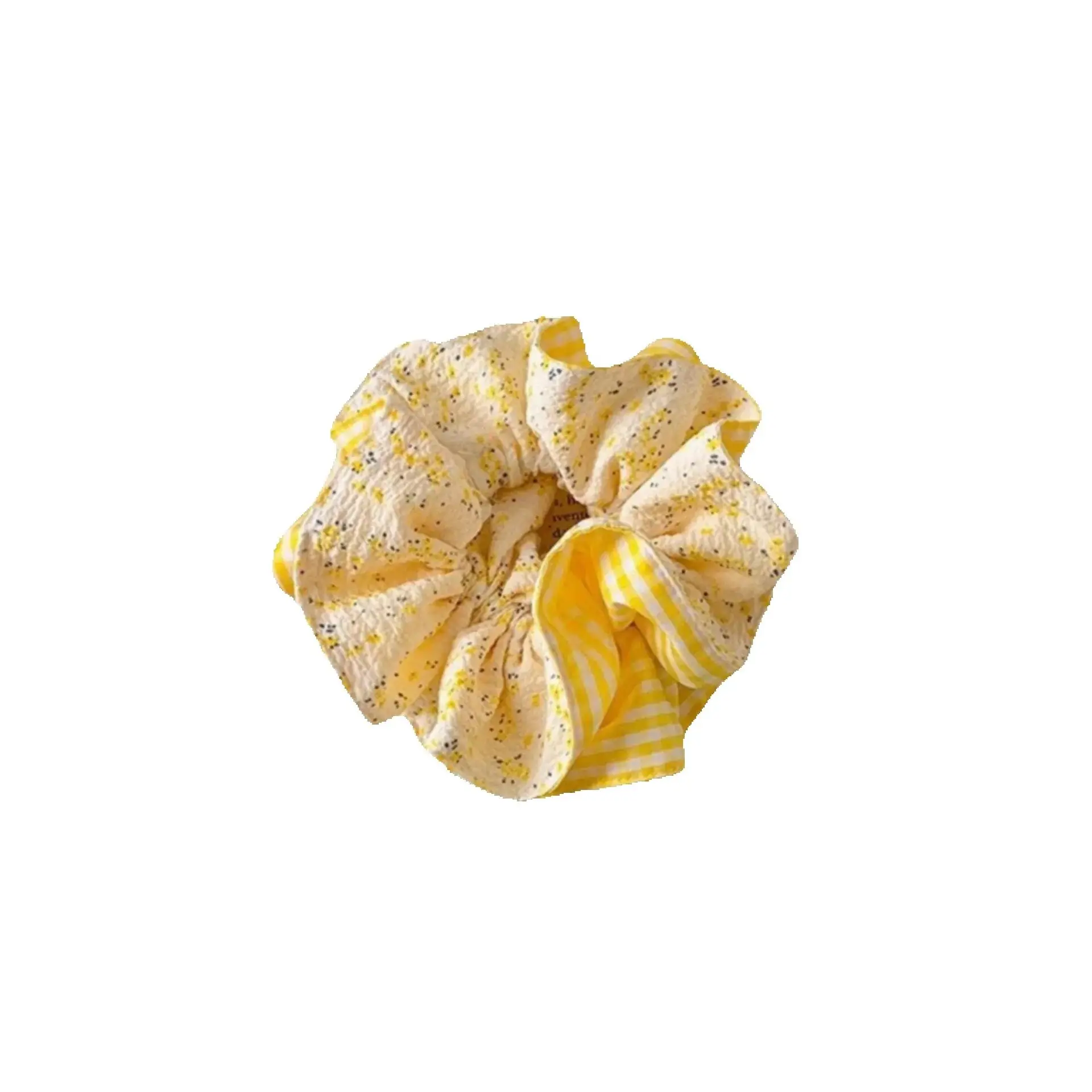 Chouchous Double face, motifs floraux et vichy, attaches pour cheveux à la mode pour les looks charmants des femmes, 1 pièce