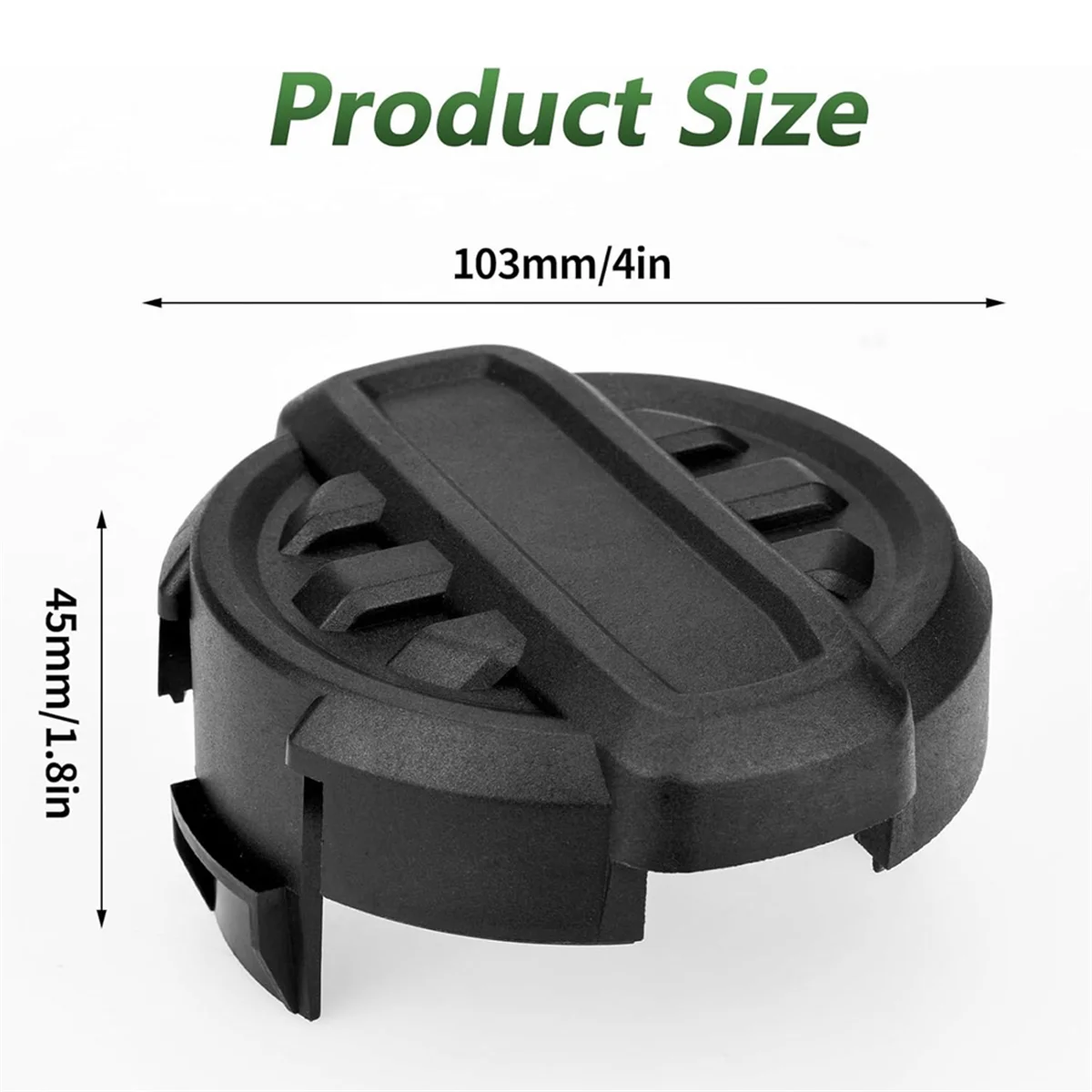 A002 DWO1DT995 Weed Trimmer Head Cap & Spring Replacement for Quickfeed String Trimmer Head, Parts DCST922P1 DCST922B