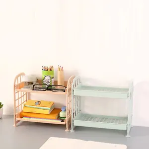 Einfaches horizontales Desktop-Speicherregal, Multi-ANDARES-Schlafsaalschelf, Computerbüro verfügbar, hohes Erscheinungsbild, 1PC 12 Hauptverkaufs -Speicherbüro - №6