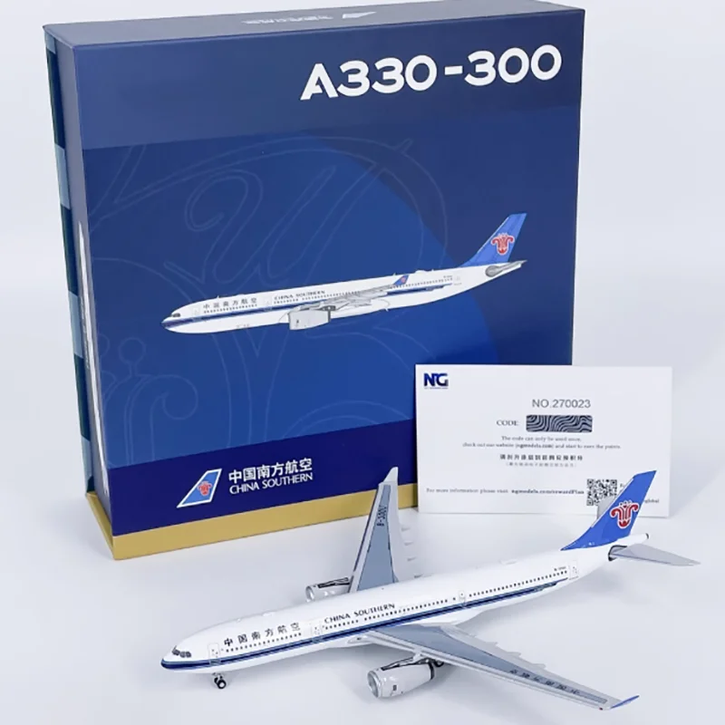 Diecast 1/400 Scale China Southern Airlines A330-300 Aircraft  Aircraft Model Alloy Collection Display Decoration Gift