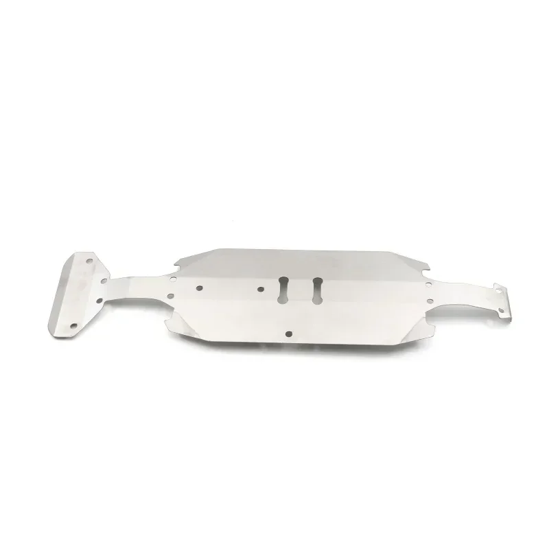 แผ่นเกราะกันกระแทกหน้าและหลังทำจากสแตนเลส 1 ชิ้น สำหรับรถ TAMIYA XV-02 อุปกรณ์เสริมสำหรับซ่อมแซม