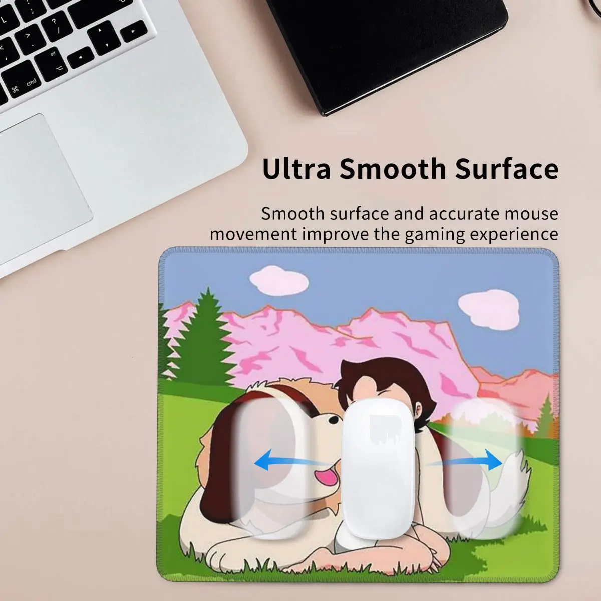 Multi-size Mouse Pad Anime Heidi Girl Of The Alps Peter Grandpa Gamer PC Laptop Mats Keyboard Desk Mat