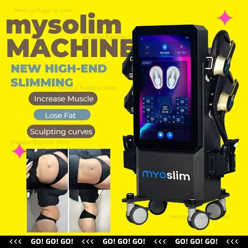 EMS Ultra Body Sculpt Mucsle Stimulator Machine with 4 handle rf Professional 6500w EMS Neo Body Shape Slimming Device
