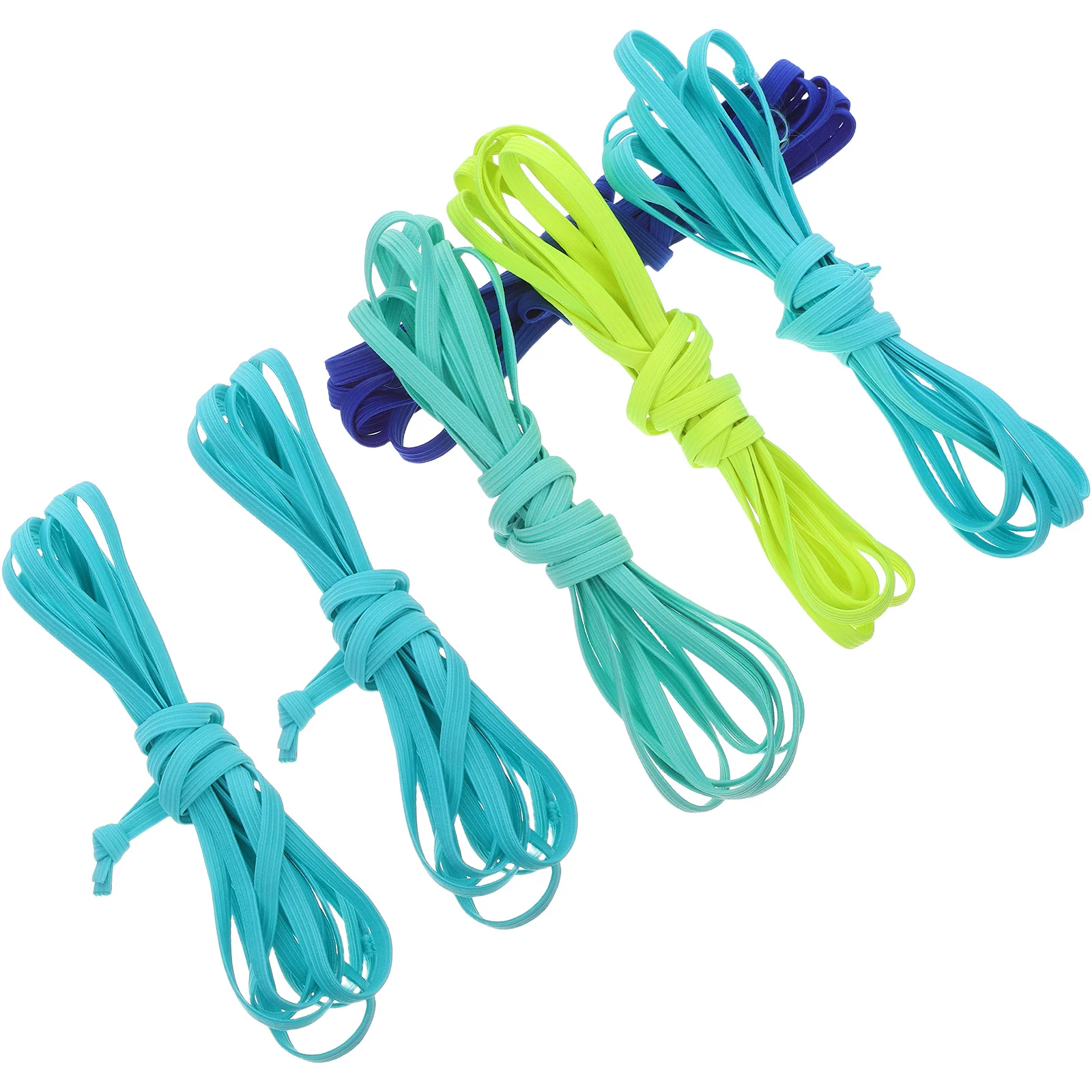 

6pcs High Elasticity Jump Rope For Kids Lightweight Skipping Ropes Durable Elastic Cord For School Home Outdoor Play Use