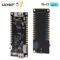 LILYGO® T8-C3 ESP32-C3 Development Board WIFI Bluetooth Wireless Module Support TF With 3D Antenna For Arduino Compatible IDE