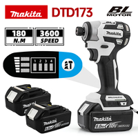Makita DTD173  Cordless Impact Driver 180Nm 3600RPM Brushless Motor Electric Drill Wood/Bolt/T-Mode For Makita 18V Battery