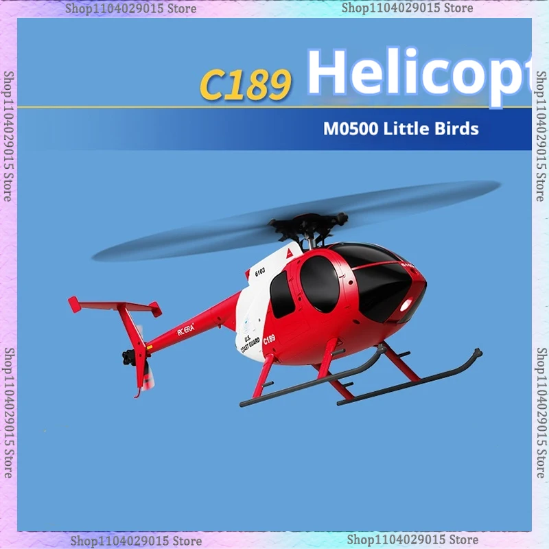 Remote control helicopter full-scale helicopter C189 bird helicopter double brushless four-channel simulation model.