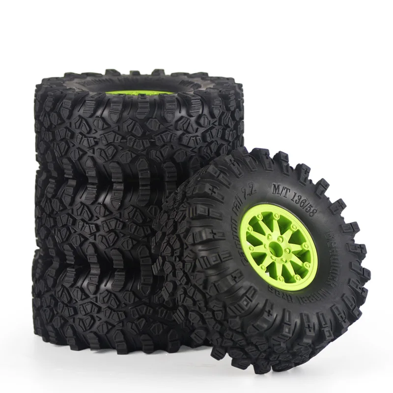 

Набор из 4 шт., 2,2-дюймовые металлические колеса, подходят для 1/8 Big Rhino/Yk4072/4073/Crossrc, детали для обновления альпинистского автомобиля