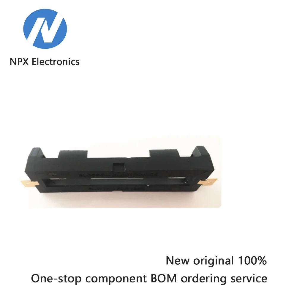18650 battery box single/double section SMT gold-plated spring clip 1 section 3.7V surface mount battery holder