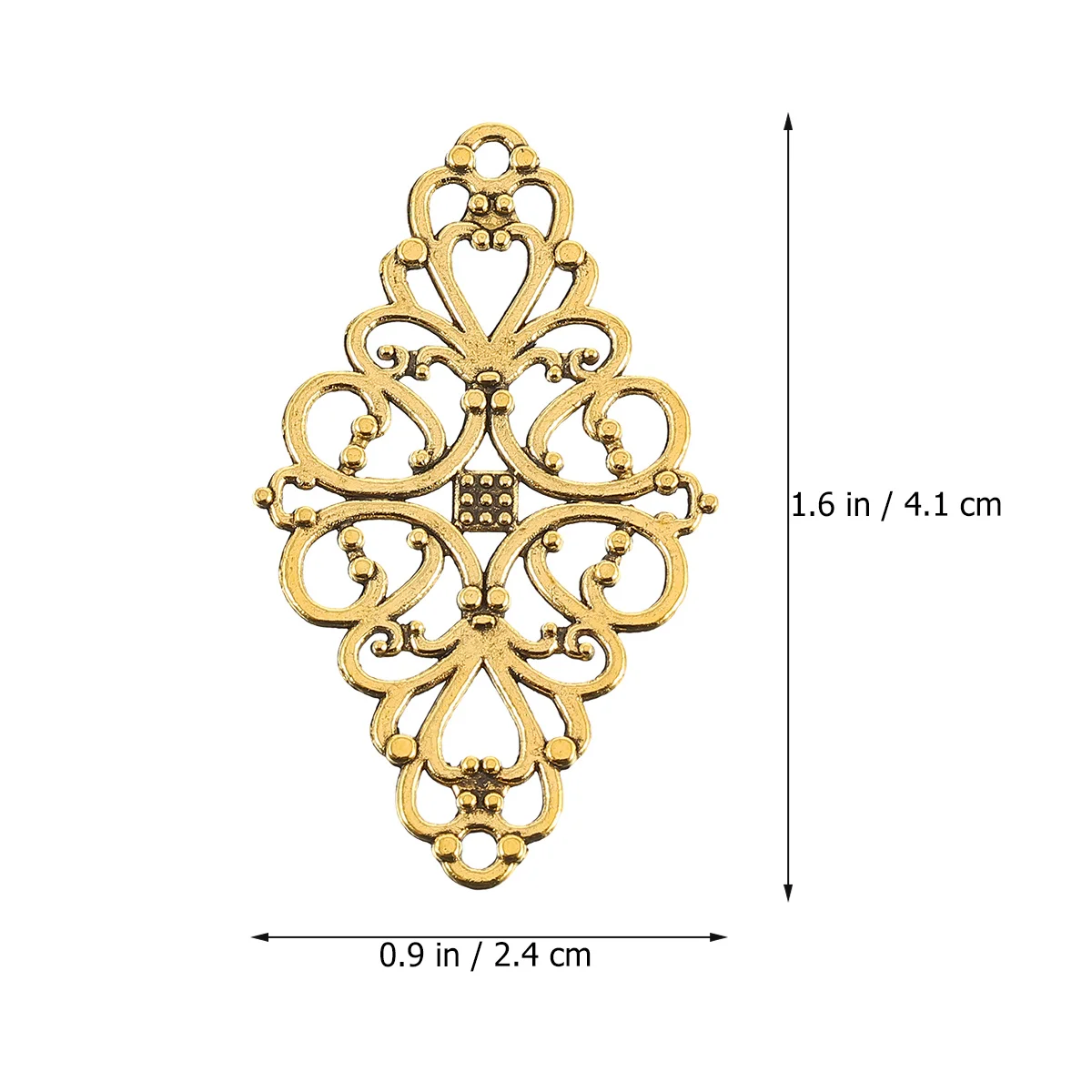 

40Pcs Alloy Pendant Set Perfect for Necklace Bracelet Keychain Sweater Chain Jewelry Making Supplies Jewelry Making Supplies