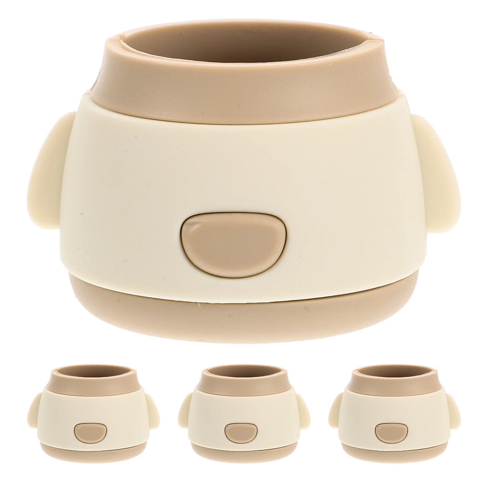 Protectores de patas de mesa de silicona, cubiertas para pies de muebles, almohadillas antideslizantes impermeables para patas de silla, protectores de suelo, almohadillas para pies de mesa, 4 Uds.