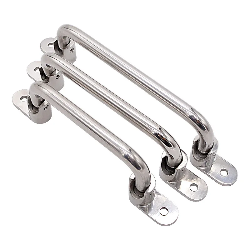 SK4-038S stainless steel 304 round bar folding handle mechanical equipment door handle toolbox handle