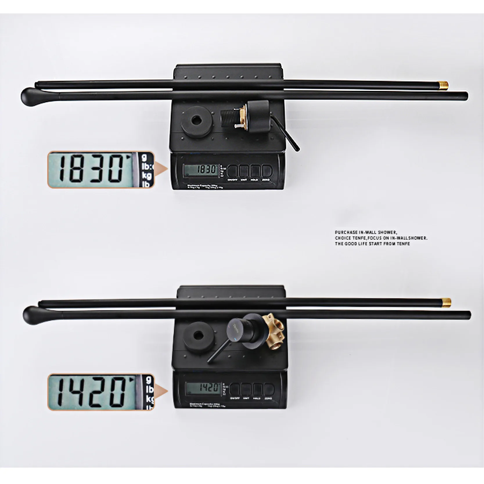 Imagem -06 - Torneira de Banheiro de Latão de Ouro Escovado Design de Teto Controle Duplo Pia Quente e Fria Torneira Simples e Personalizável Luxo