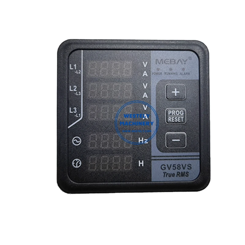 Mebay GV58VS Original Engine Digital Multi-functional Meter Current&Voltage Test For Three-phase Generator Parts And Accessories