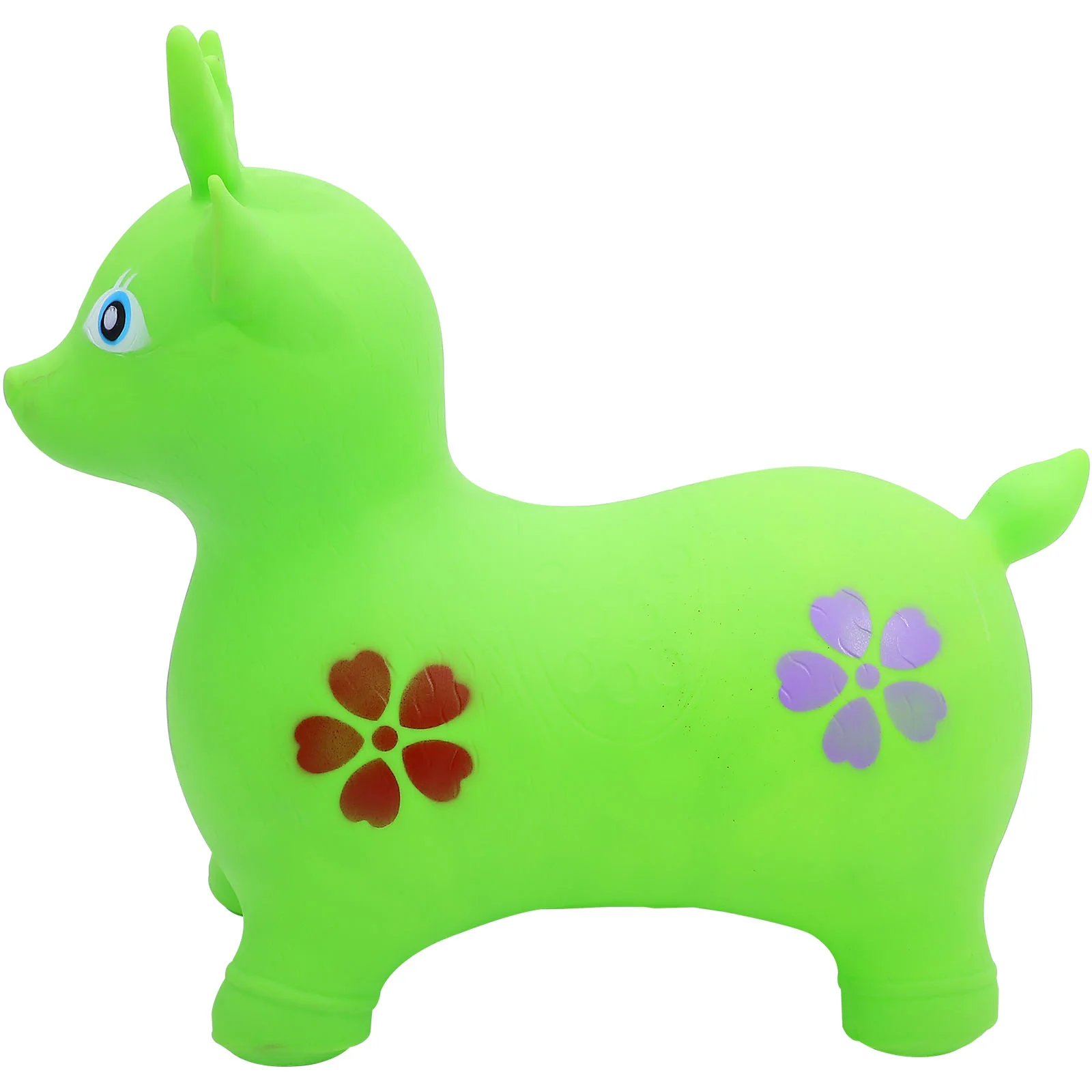 Inflatable Toys Bouncing Deer For Kids Jumping Animal Bouncer Gifts Bouncy Toddlers