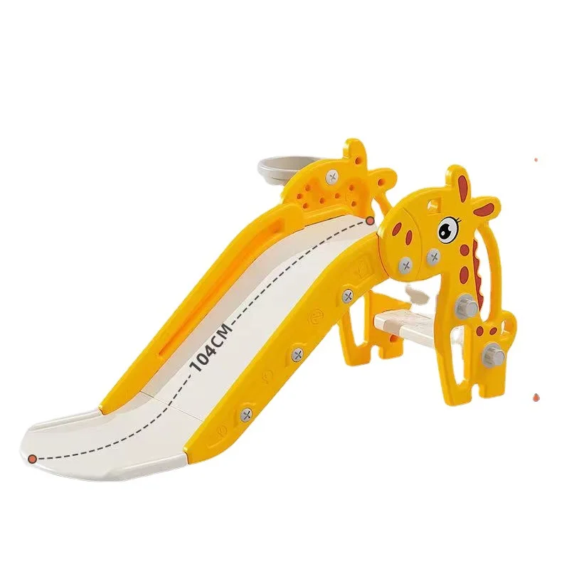 

Foldable Indoor Baby Toddler Slide Compact Home Playset Safe Non Slip Small Kids Playground Toy Ages 1 Year Plus Slides Slides