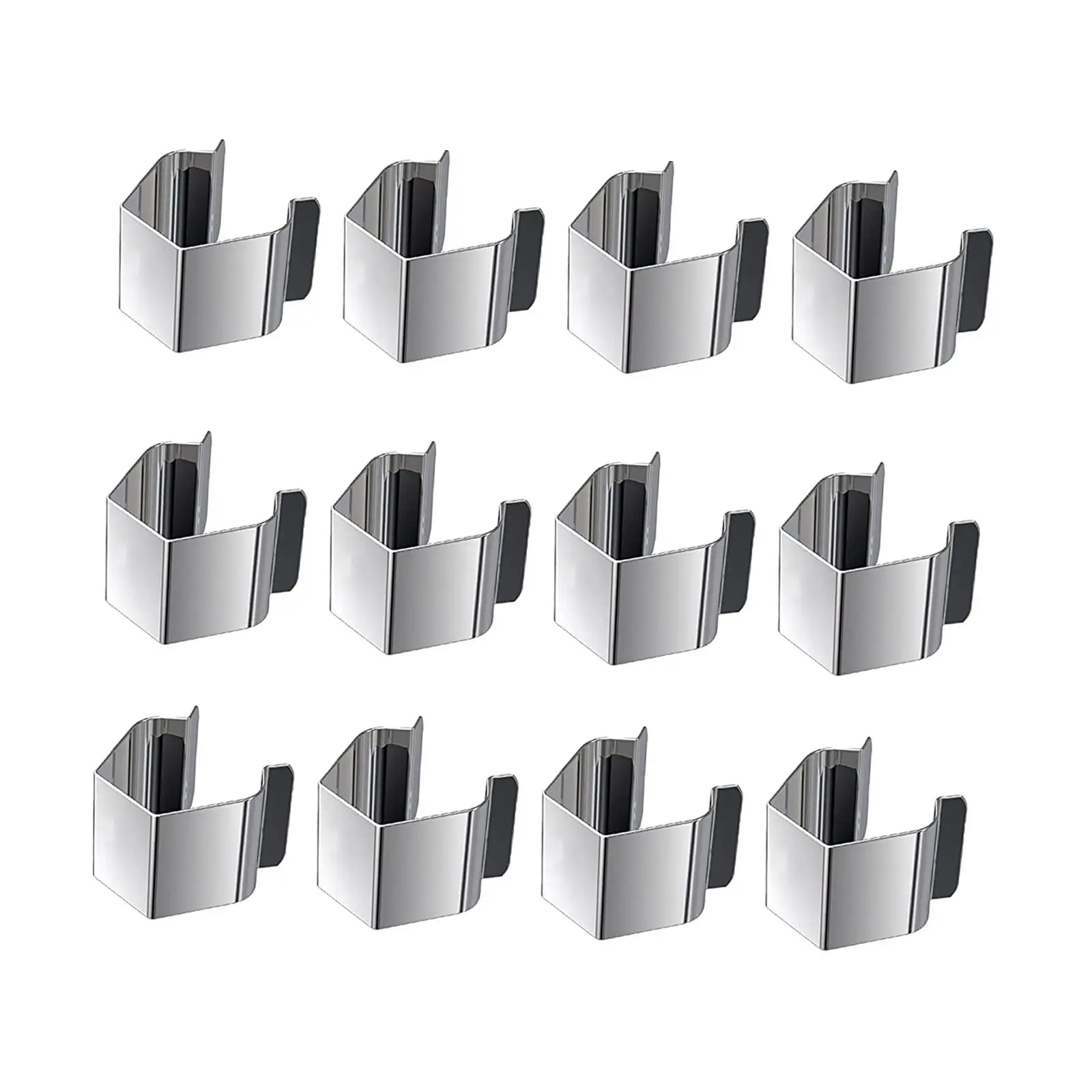 12Pcs Screen Door Installer Clips Parts Accessories for Installing Installing Window and Door Screens Replacing Courtyard Garage