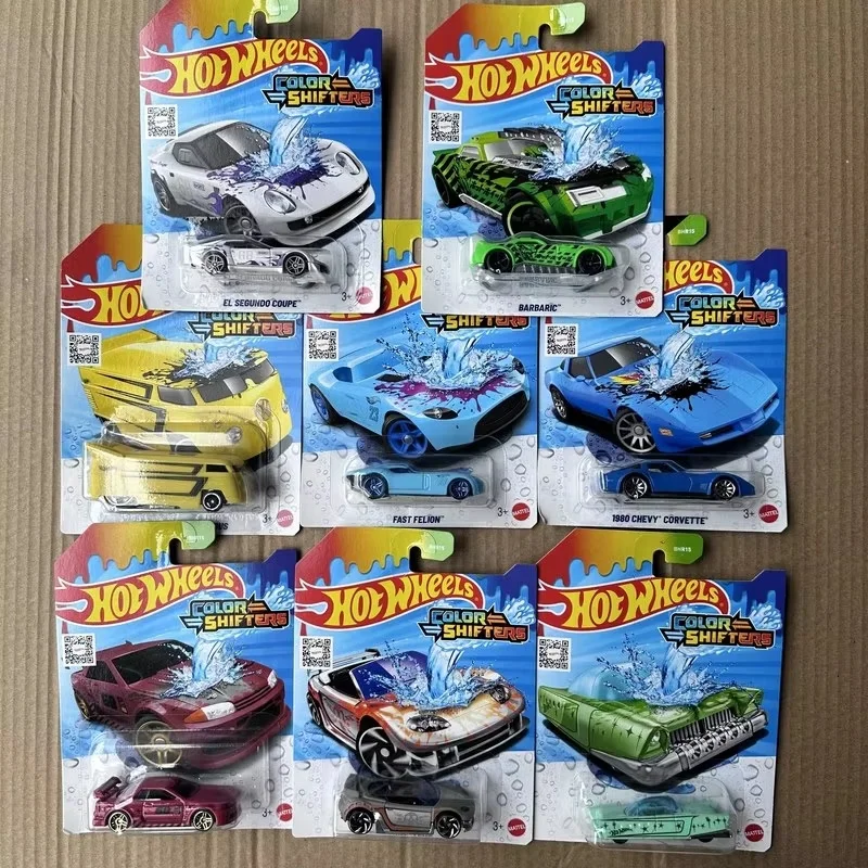 

[Hotwheels] Новая модель автомобиля с изменением цвета, окружающая холодная и горячая вода, меняющая цвет воды, стирка, термочувствительная игрушка Hbr15, подарок