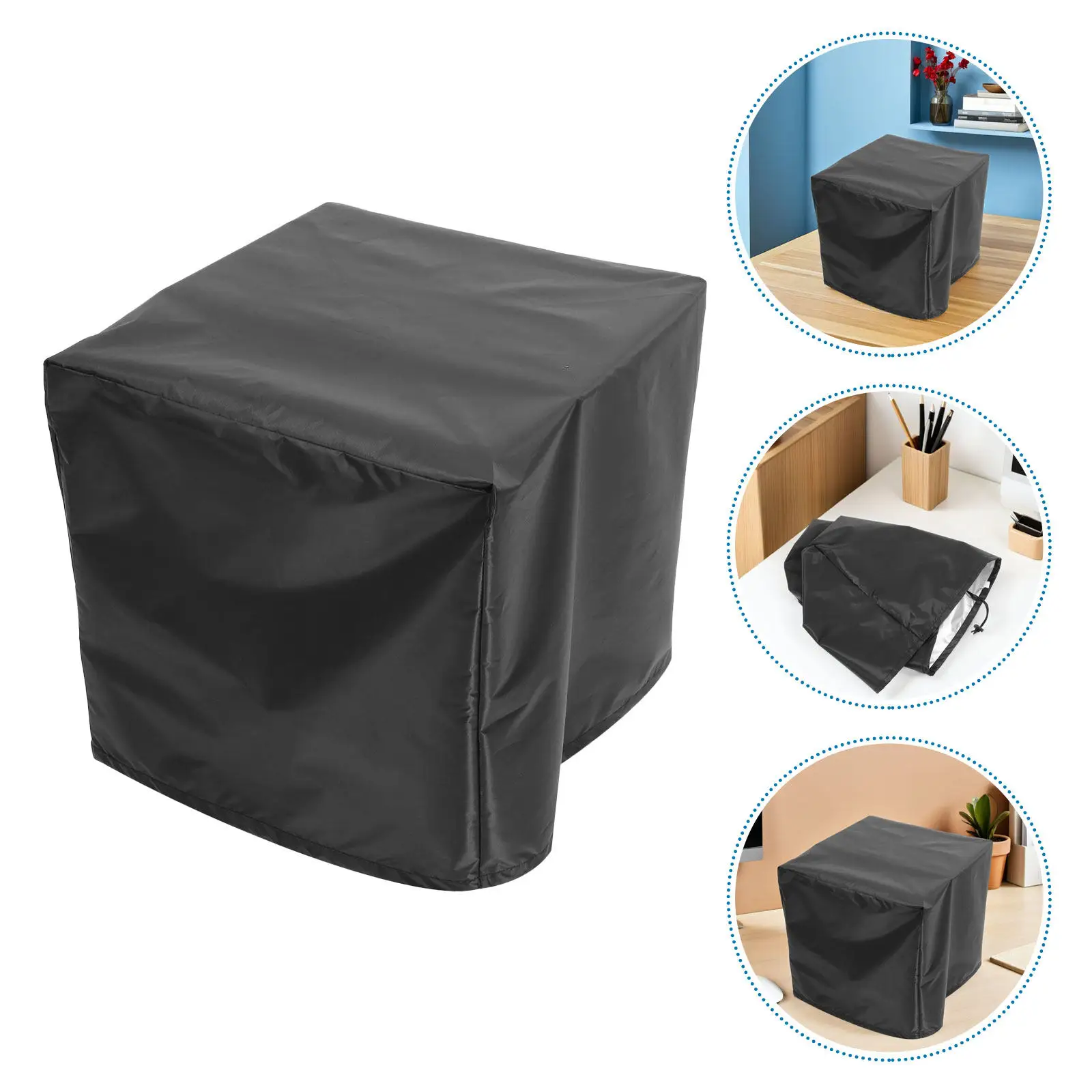 

2Pcs Universal 3D Printer Dust Cover Waterproof Oxford Cloth Protective Case Anti-Dust Noise Reduction for Home Office