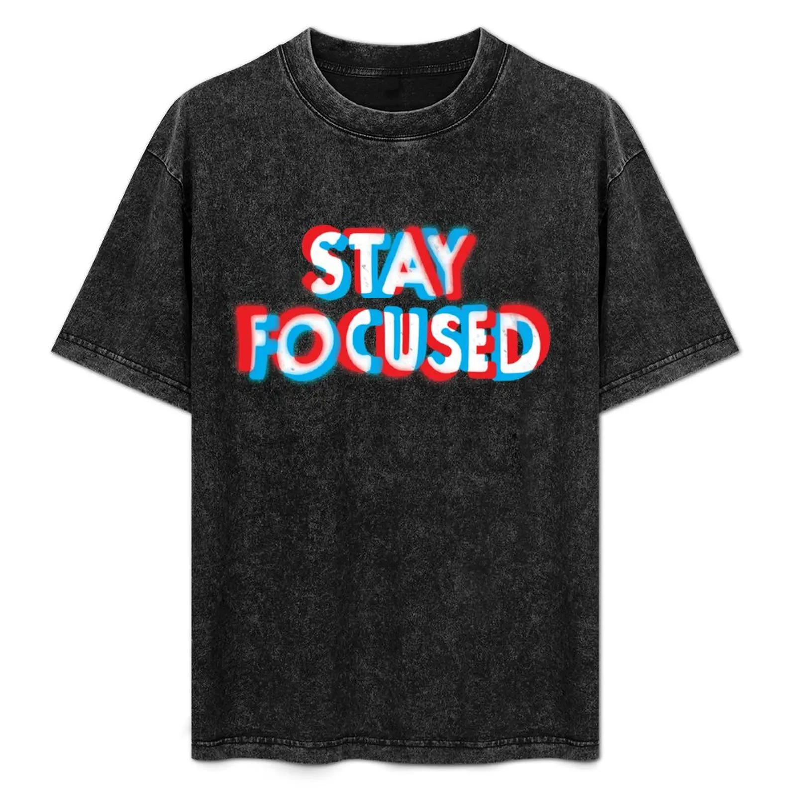 

Stay Focused T-Shirt Work Utility Casual Tee Shirt