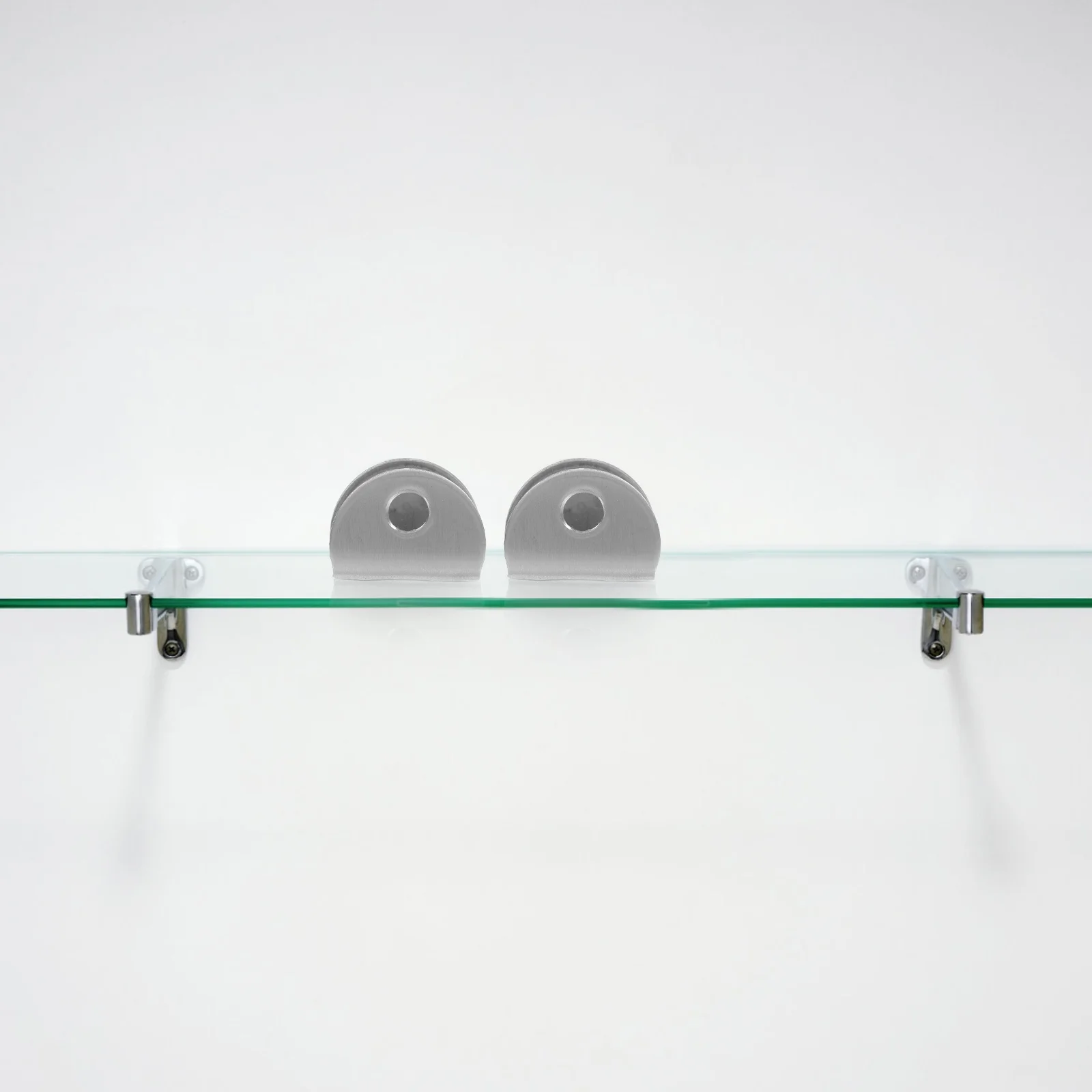 

8 шт. зажимы из нержавеющей стали, полукруглые, прочные, устойчивые к коррозии опорные кронштейны для полок в ванной комнате, монтажное зеркало для душа